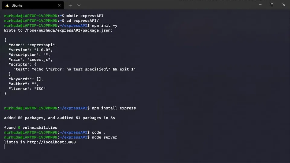 test-run-express